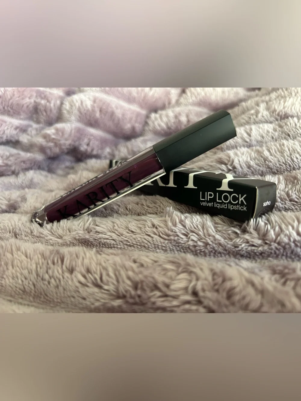 NIB Karity Lip Lock Velvet Liquid Lipstick - Soho